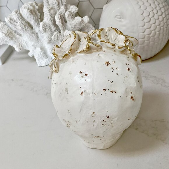 NEW! GOTHIC Glam ROSES SKELETON SKULL DECOR - Picture 5 of 8